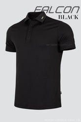 Áo Polo Golf Nam ARISLE Falcon Black